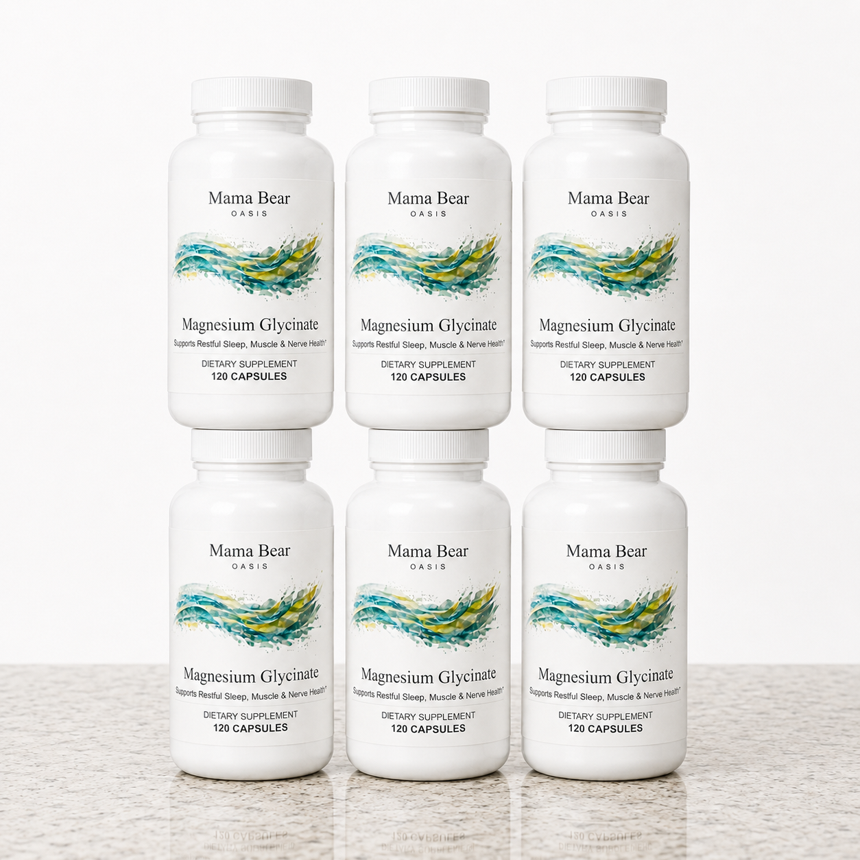 Mama Bear Magnesium Glycinate | Nighttime Sleep Support