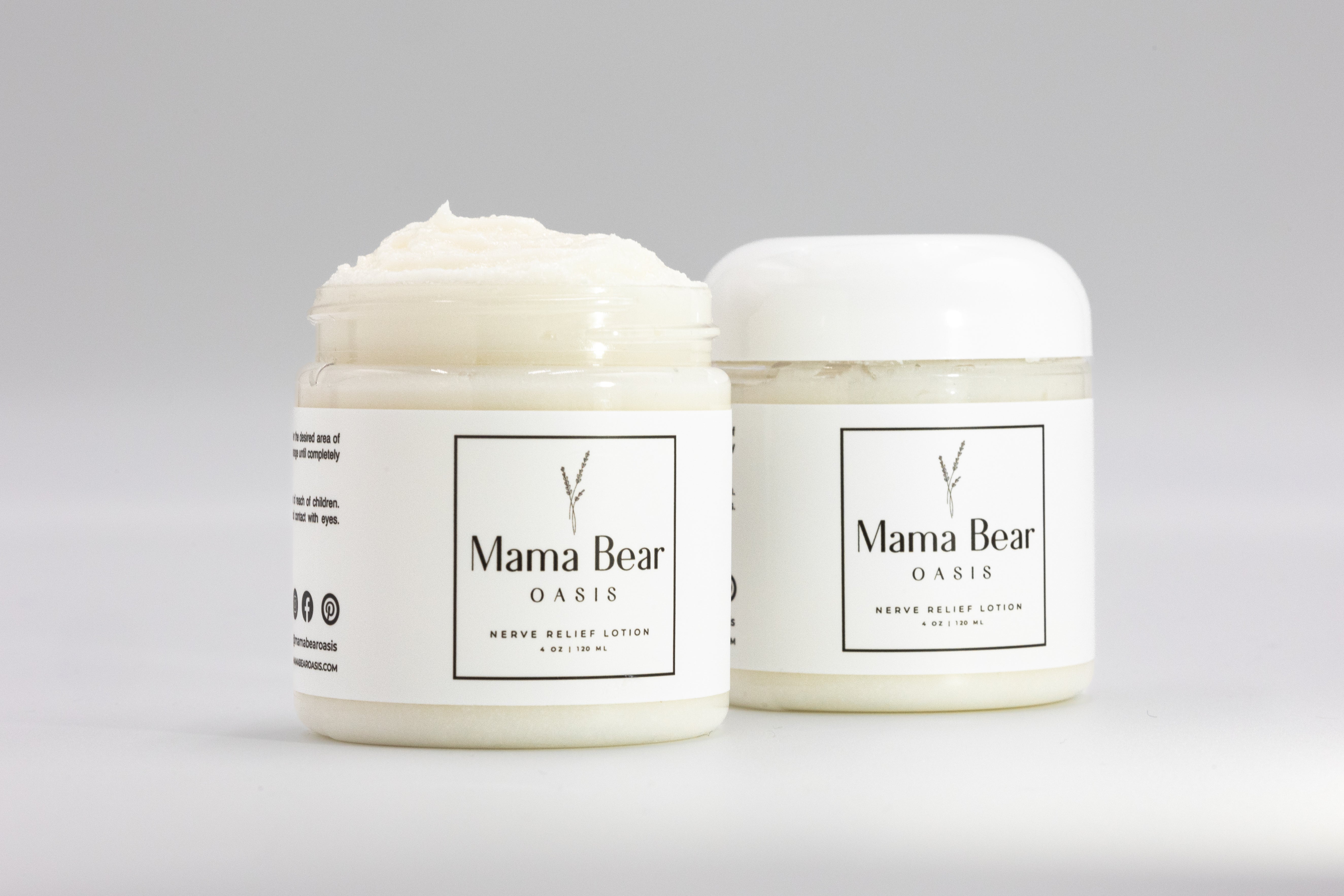 Mama Bear Oasis Nerve Support Roll On - Fast Absorbing Skin Moisturizer