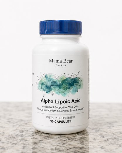 Alpha Lipoic Acid 600mg - Nerve Support Capsules
