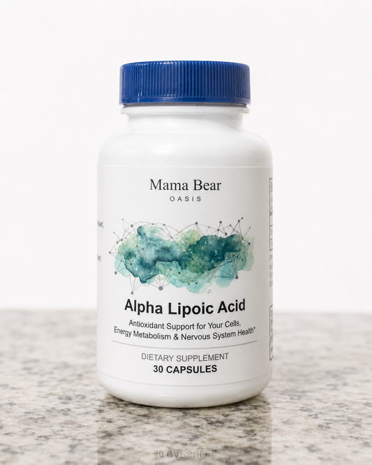 Alpha Lipoic Acid 600mg - Nerve Support Capsules