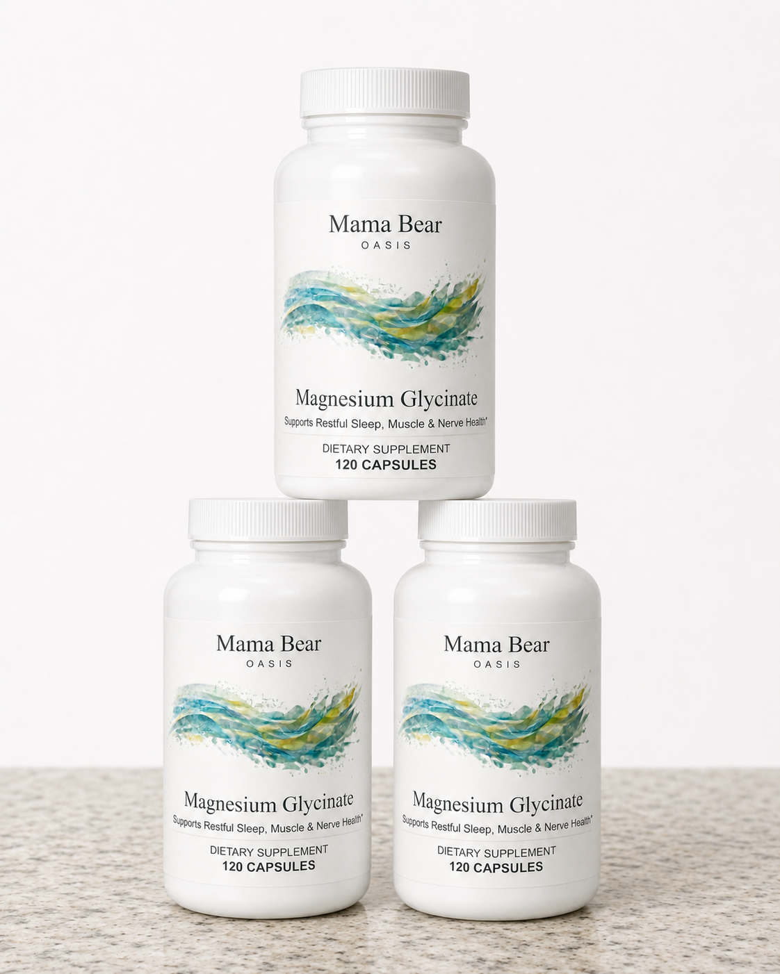 Mama Bear Magnesium Glycinate | Nighttime Sleep Support