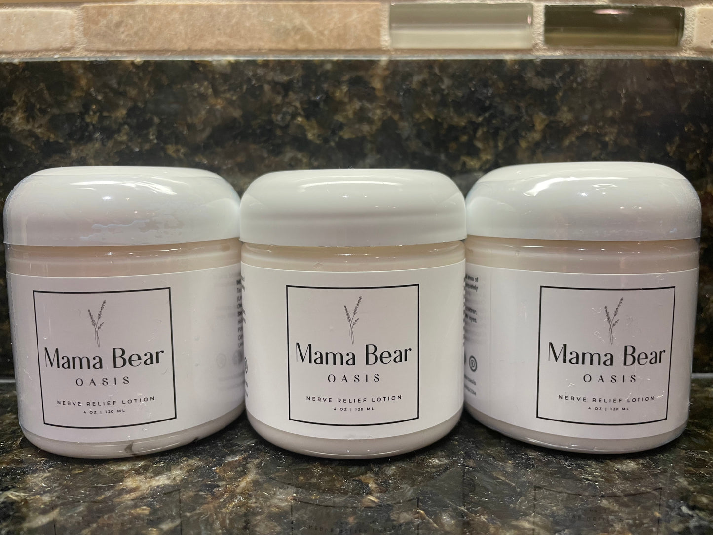 3 Pack - Mama Bear Nerve Relief Lotion -