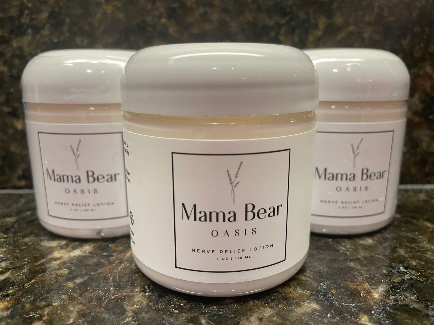 3 Pack - Mama Bear Nerve Relief Lotion -